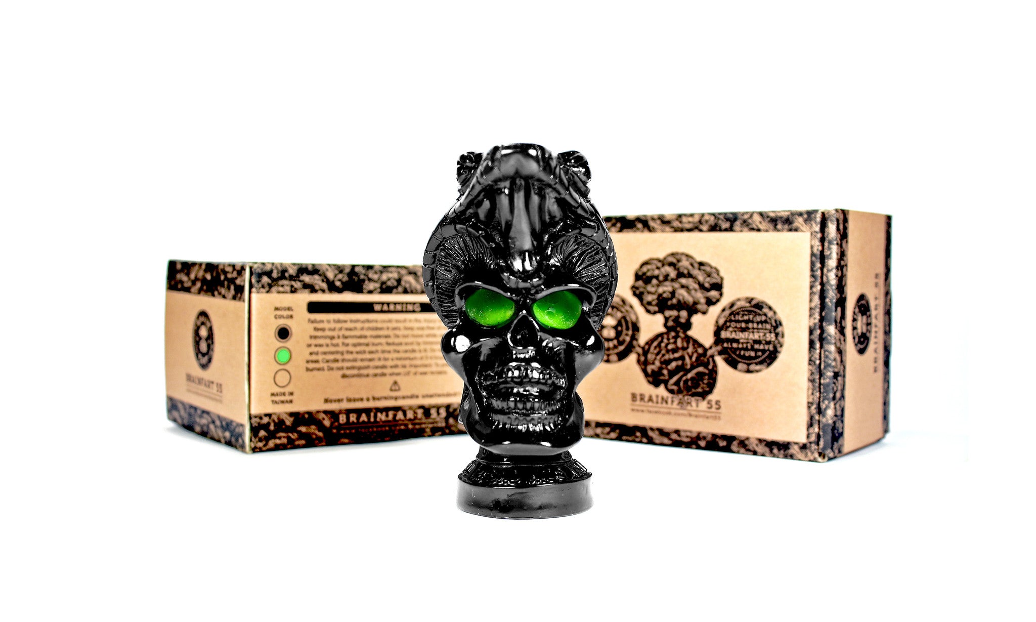 Brainfart55-Brainfart55 x Bad Kids - Snake Skull Candle-Candle-Candle 造型蠟燭