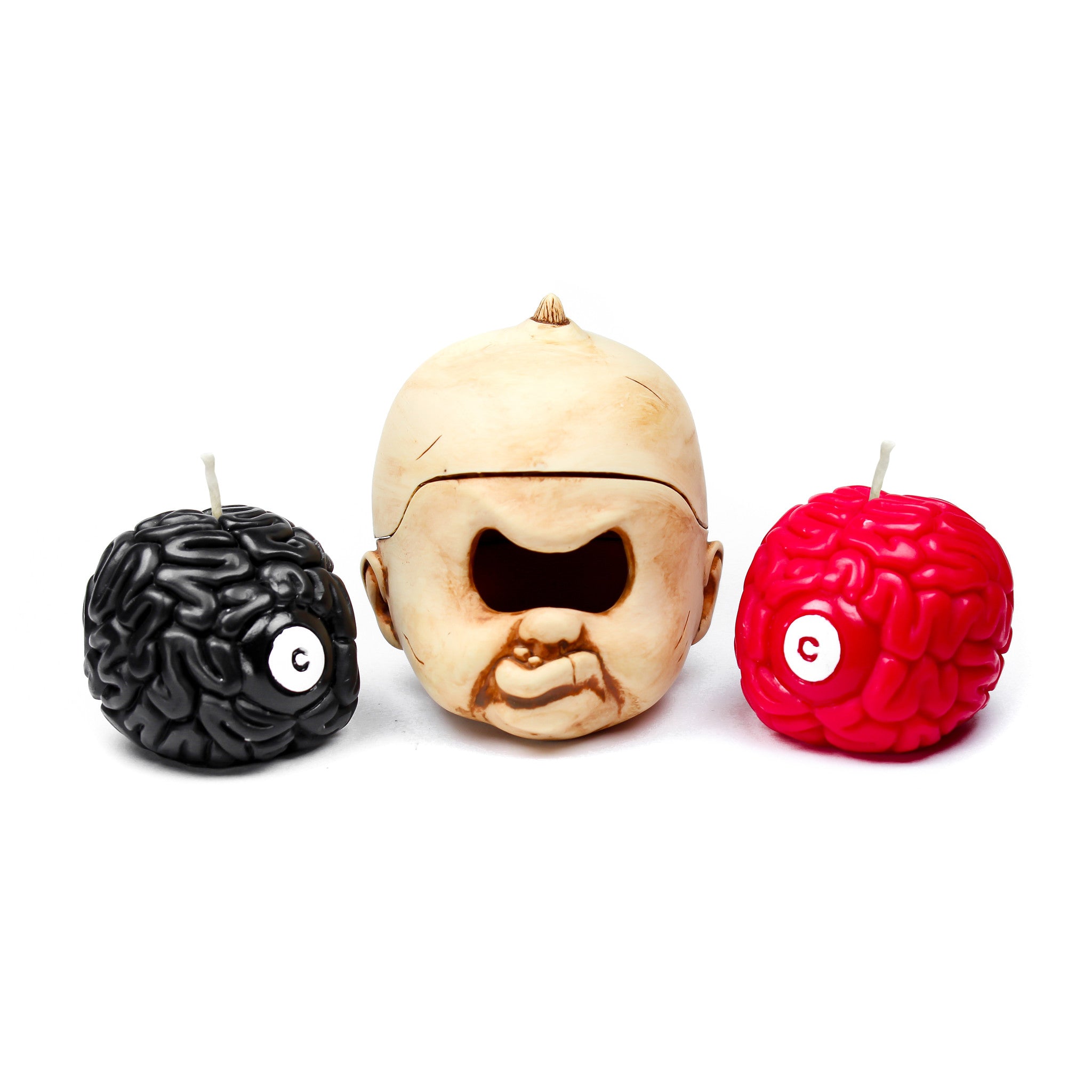 Brainfart55-I Got Brain - C the cyclope-Candle holder-Candle 造型蠟燭