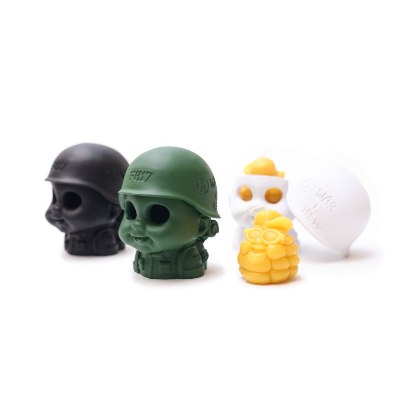 Brainfart55-Brainfart55 X Filter017 I Got Brain Series Candle Set - F.B. JOE-Candle holder-Candle 造型蠟燭