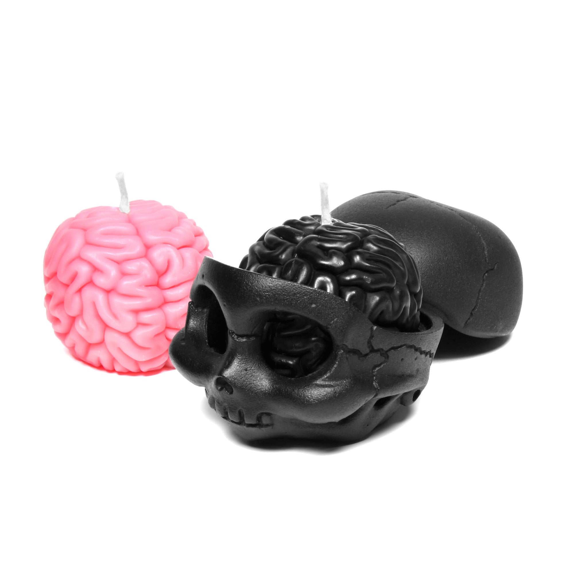 Brainfart55-I Got Brain - Skully-Candle holder-Candle 造型蠟燭