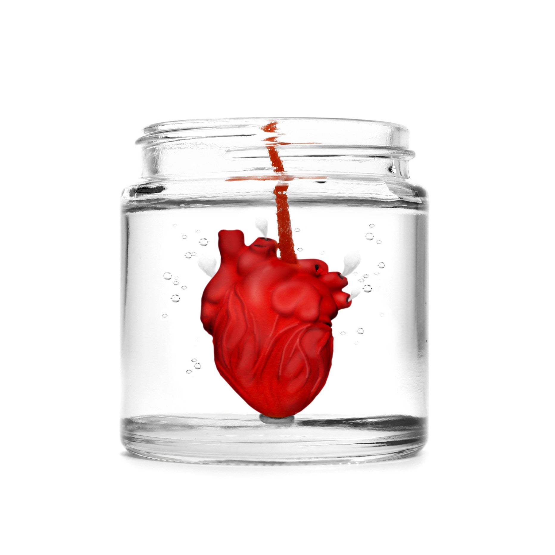 Brainfart55-Formalin Candle - Heart-Candle-Candle 造型蠟燭