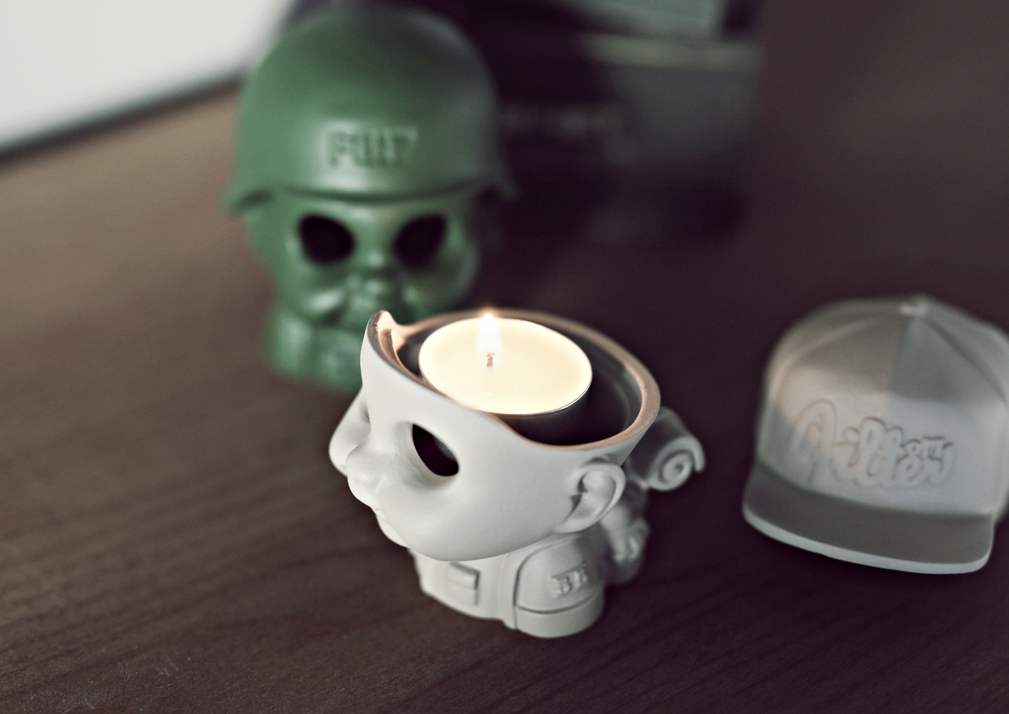 Brainfart55-Brainfart55 X Filter017 I Got Brain Series Candle Set - F.B. JOE-Candle holder-Candle 造型蠟燭