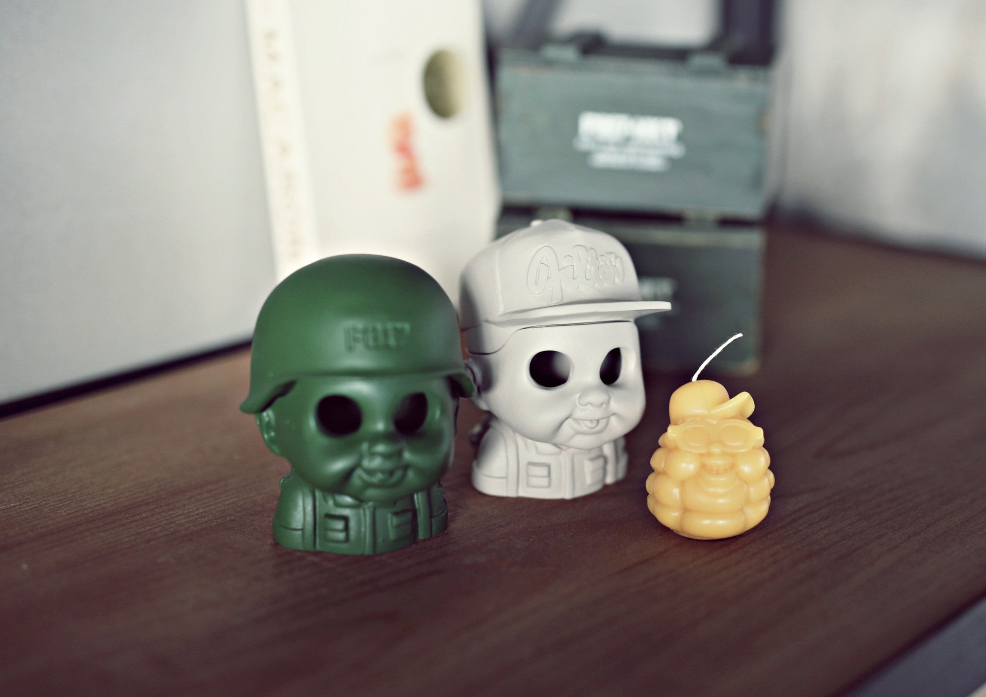Brainfart55-Brainfart55 X Filter017 I Got Brain Series Candle Set - F.B. JOE-Candle holder-Candle 造型蠟燭