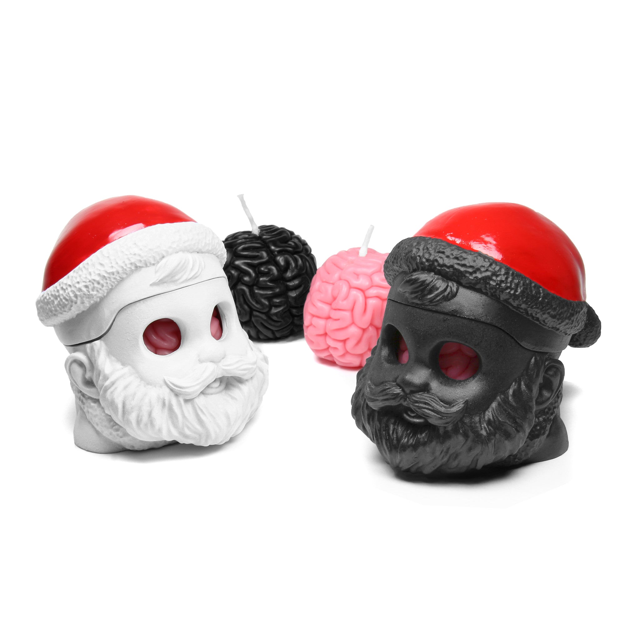 Brainfart55-I Got Brain - Santa-Candle holder-Candle 造型蠟燭