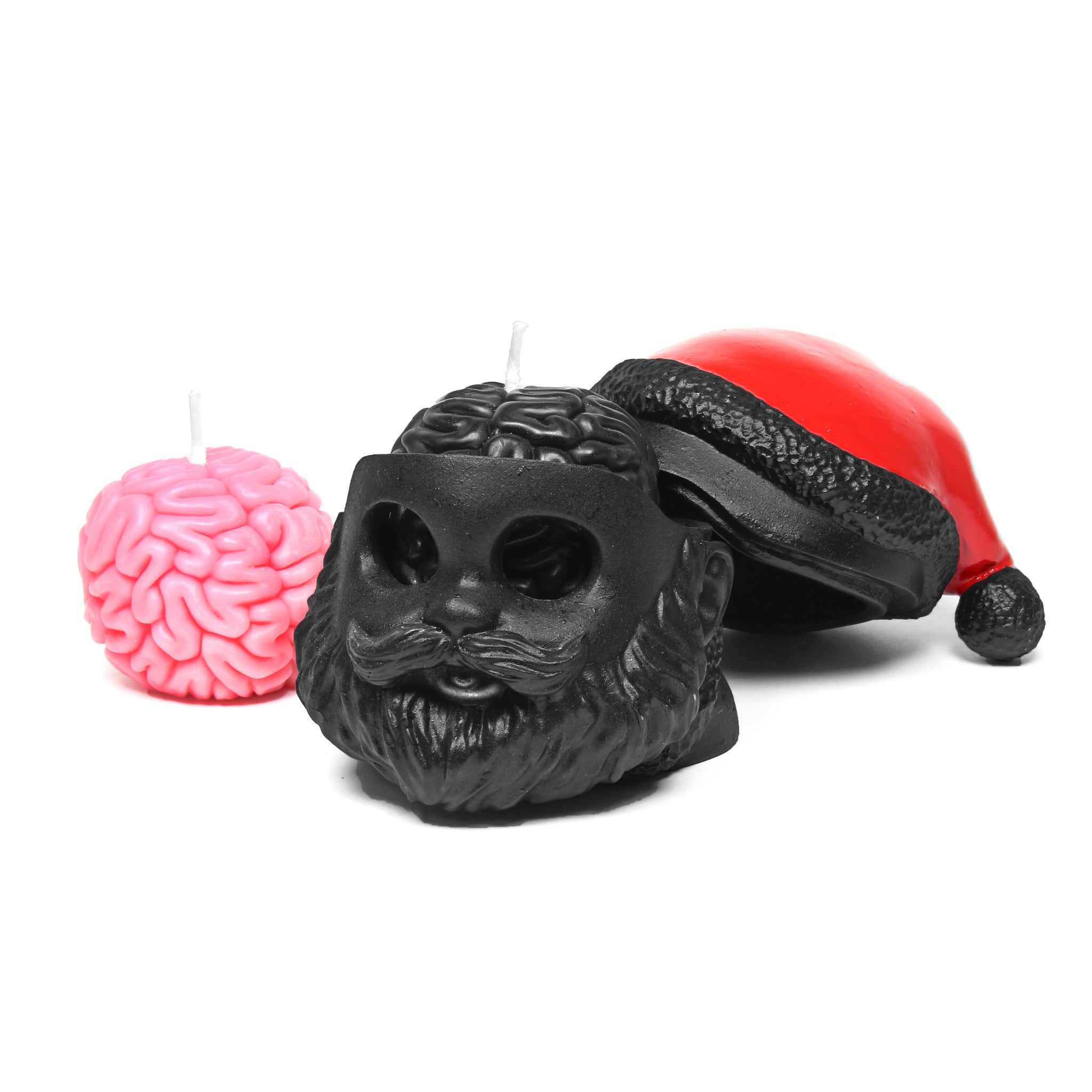 Brainfart55-I Got Brain - Santa-Candle holder-Candle 造型蠟燭