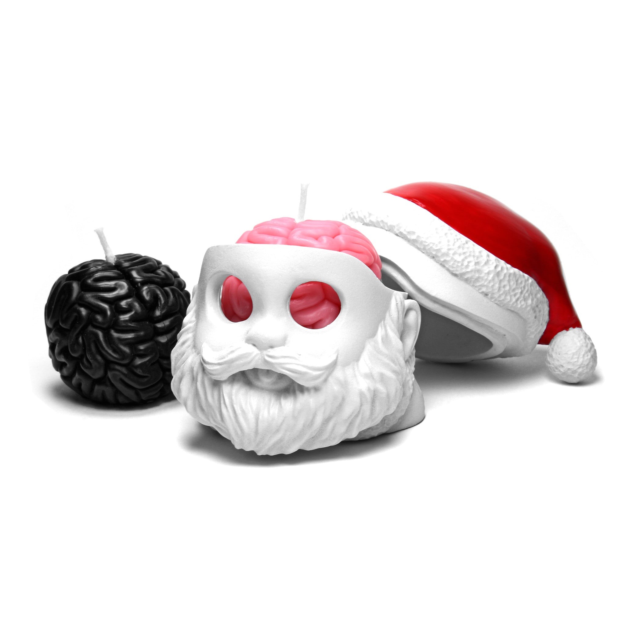 Brainfart55-I Got Brain - Santa-Candle holder-Candle 造型蠟燭